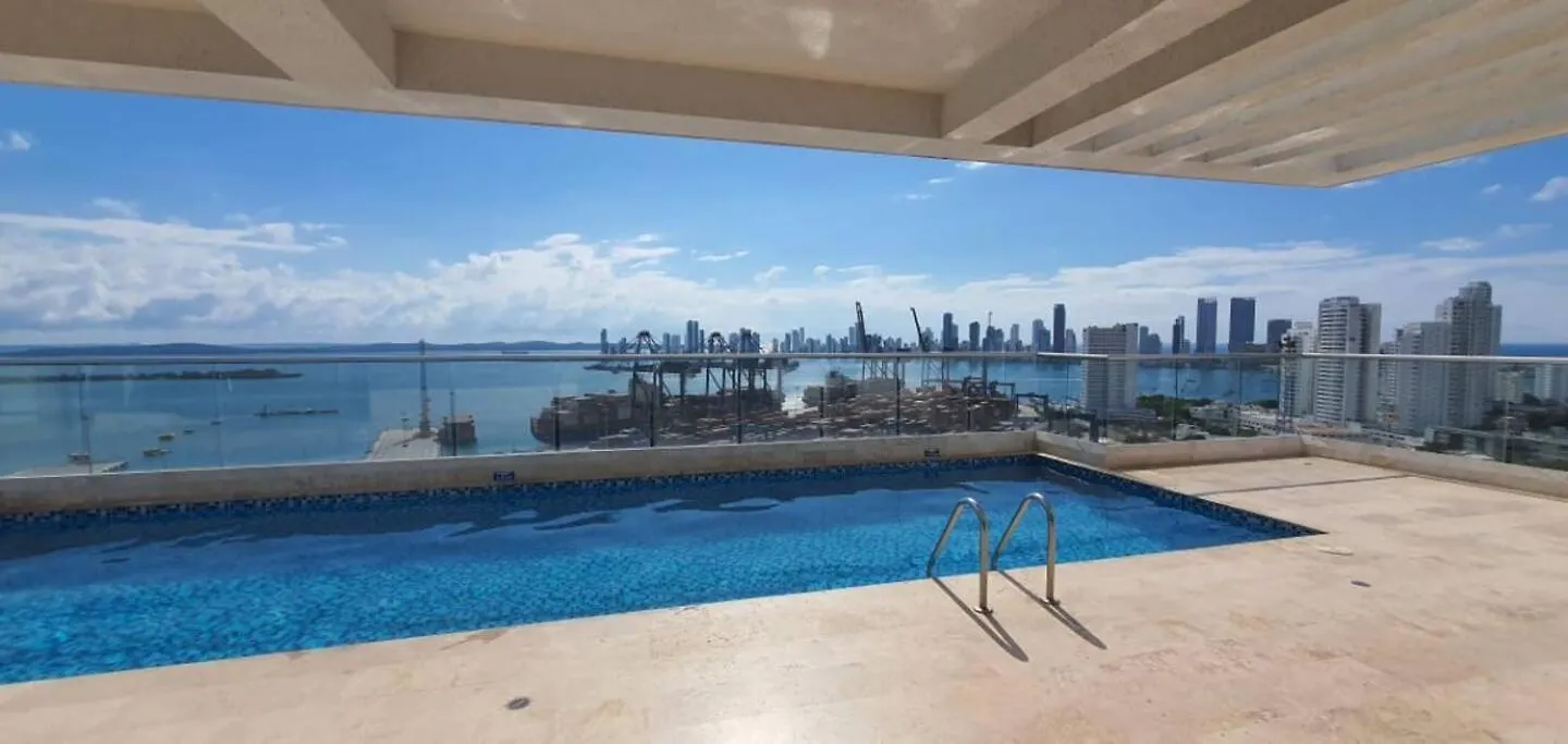 Alojamiento Lujoso Con Vista Excepcional Cartagena